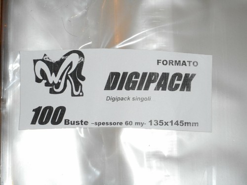 100 buste digipack - buste, "digipack"