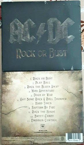 Rock or bust cd - ac/dc,