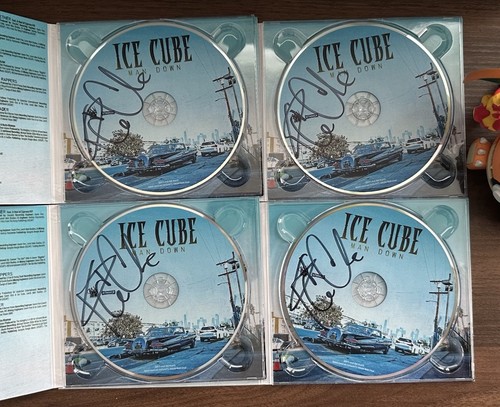 Ice cube man down signed - ice, cd